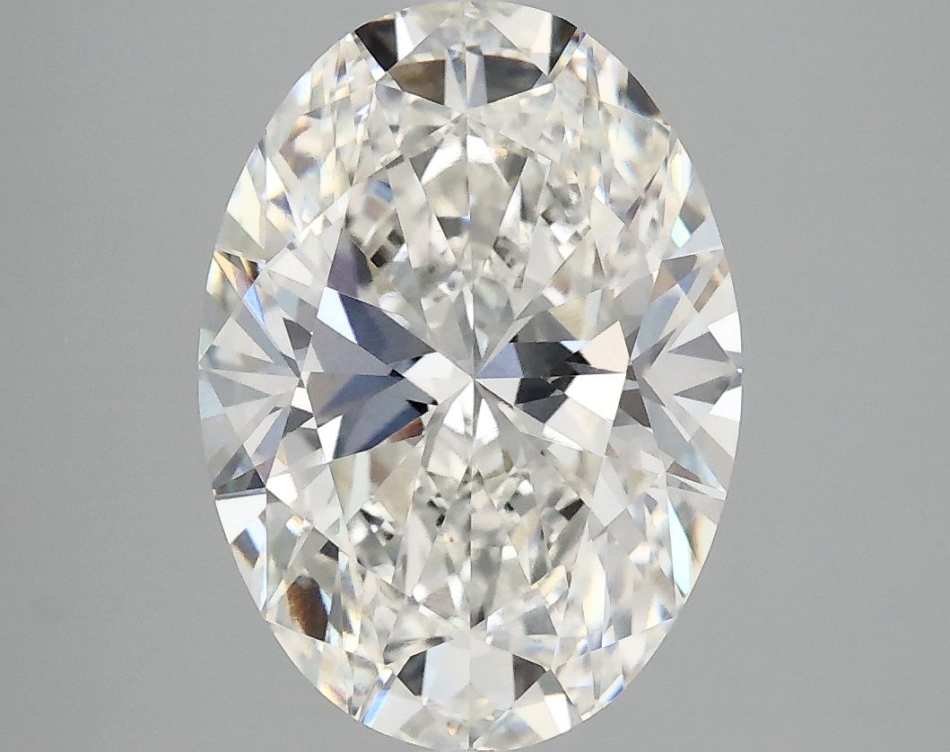4.02 ct. oval Lab Grown Diamond front image