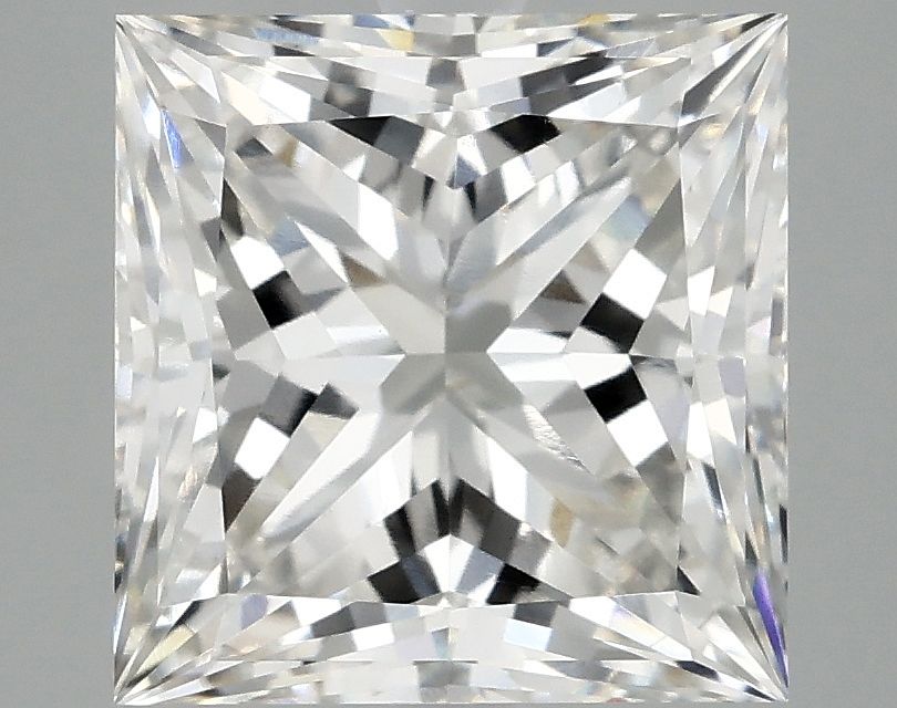 3.92 ct. princess Lab Grown Diamond front image
