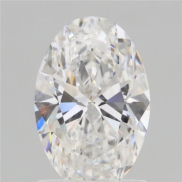 1.24 ct. oval Lab Grown Diamond front image