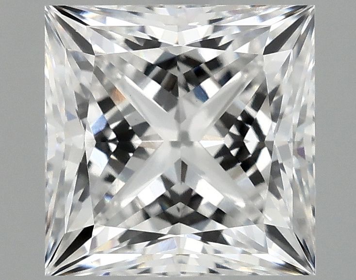 2.09 ct. princess Lab Grown Diamond front image