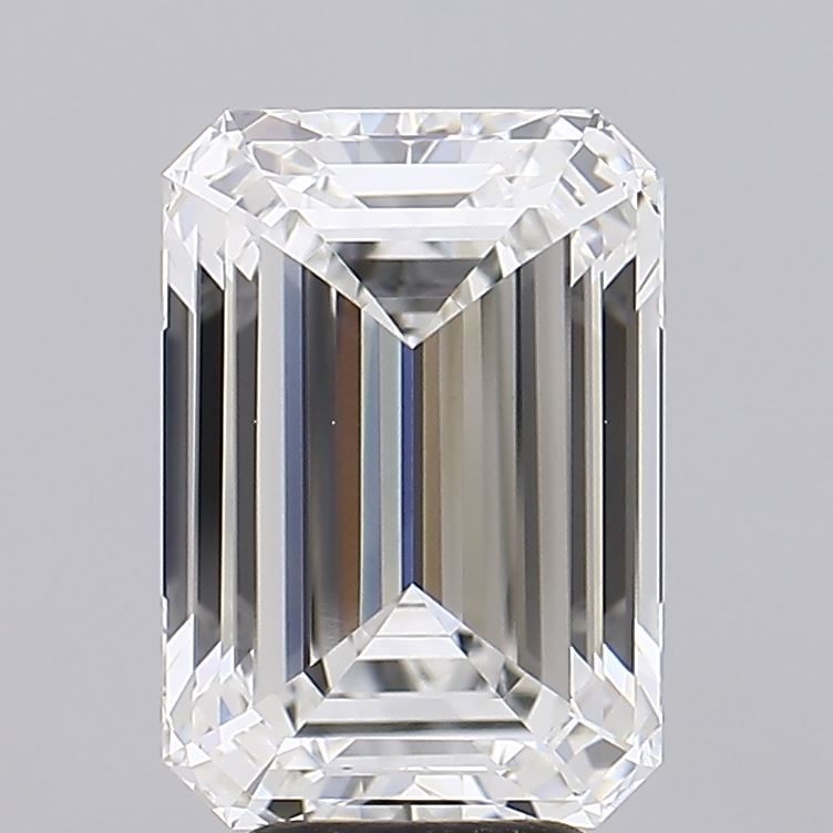 6.01 ct. emerald Lab Grown Diamond front image