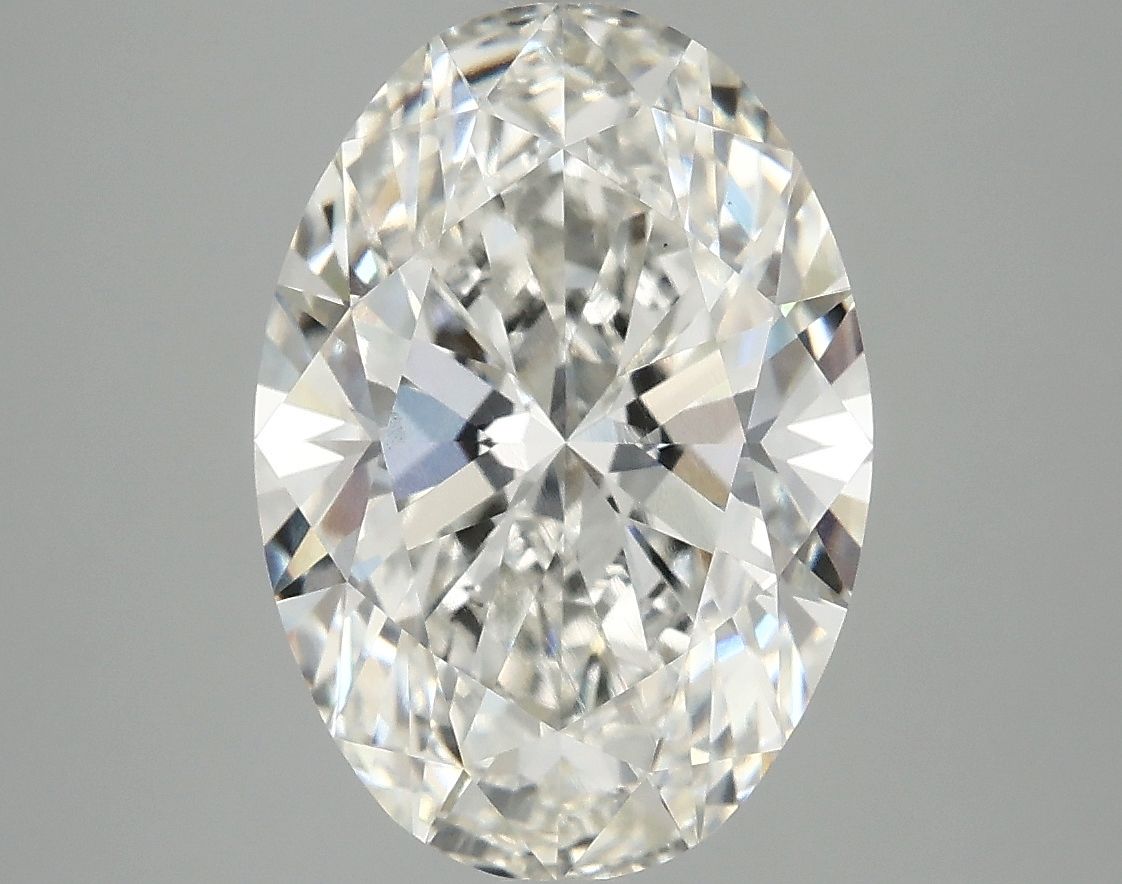 4.09 ct. oval Lab Grown Diamond front image