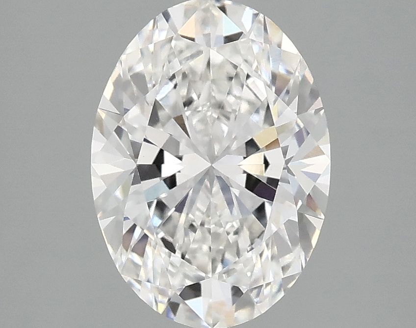 2.10 ct. oval Lab Grown Diamond front image