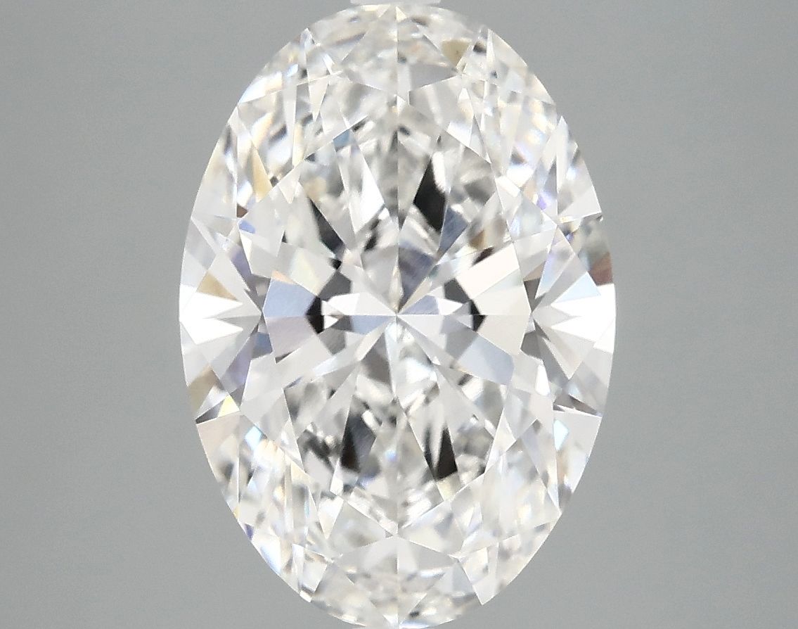 3.92 ct. oval Lab Grown Diamond front image