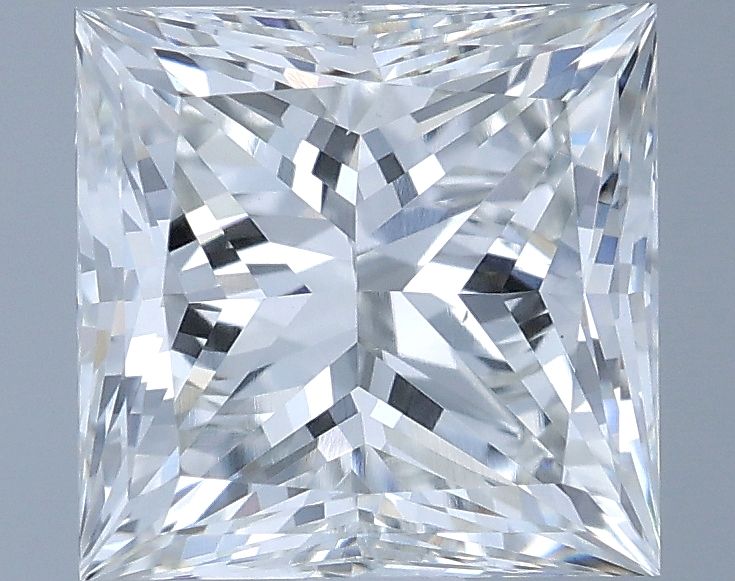1.74 ct. princess Lab Grown Diamond front image