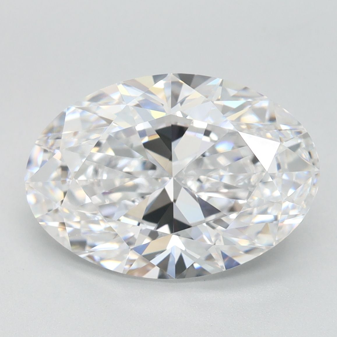 3.25 ct. oval Lab Grown Diamond front image