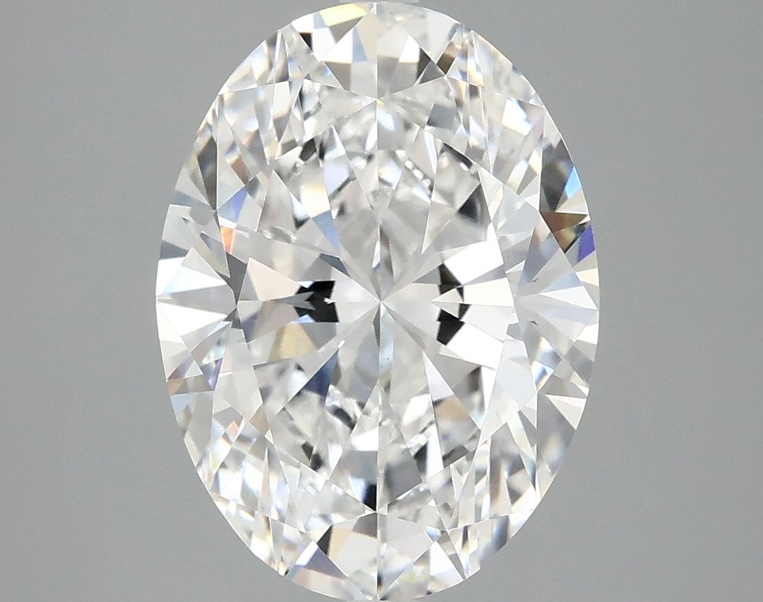 4.09 ct. oval Lab Grown Diamond front image