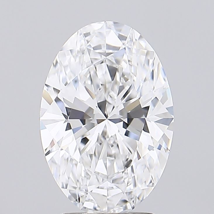 2.79 ct. oval Lab Grown Diamond front image