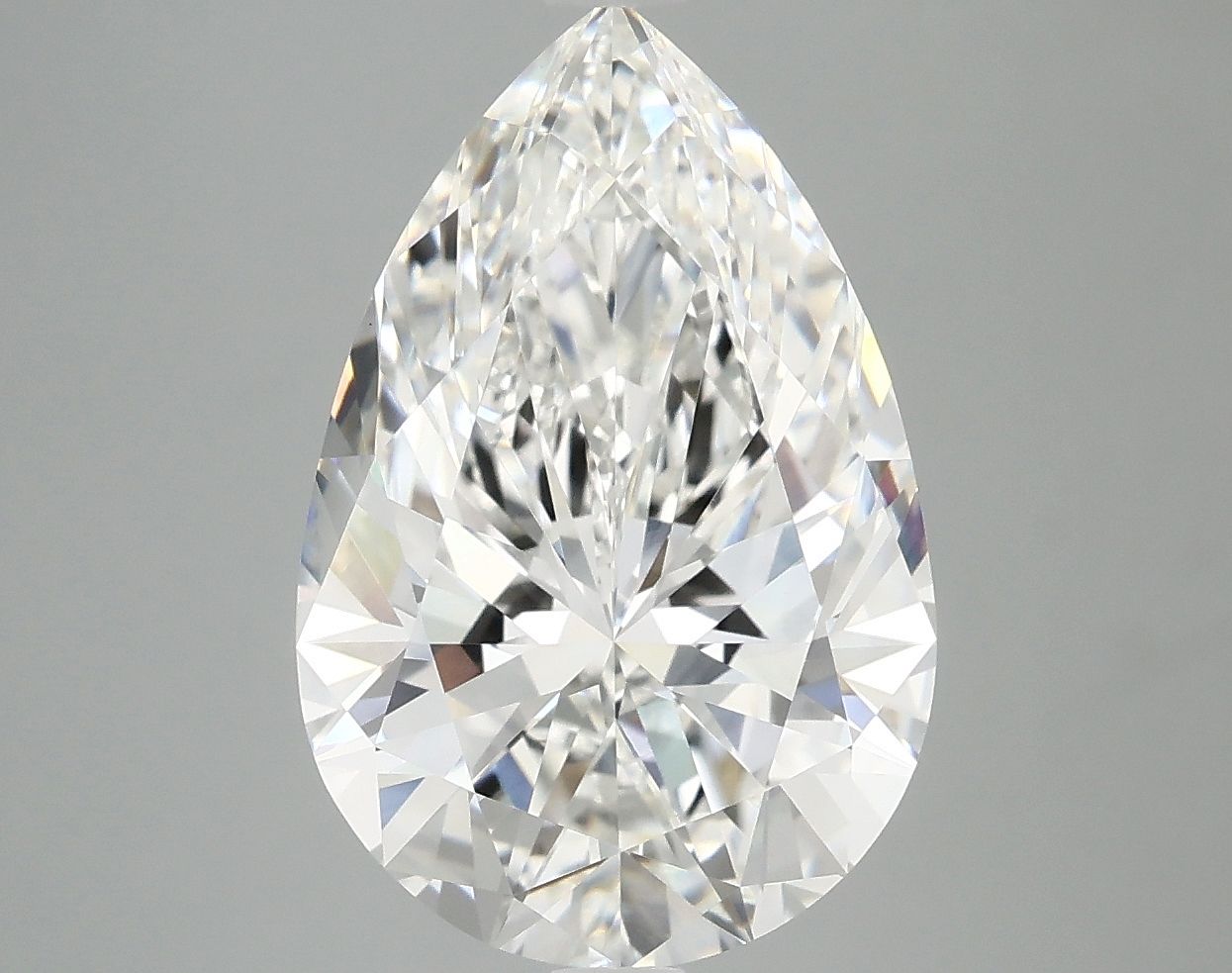5.06 ct. pear Lab Grown Diamond front image