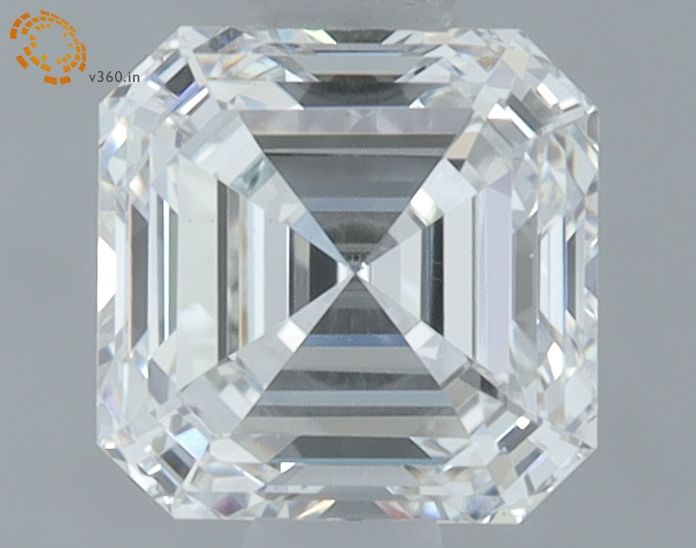 1.07 ct lab-grown Asscher Diamond