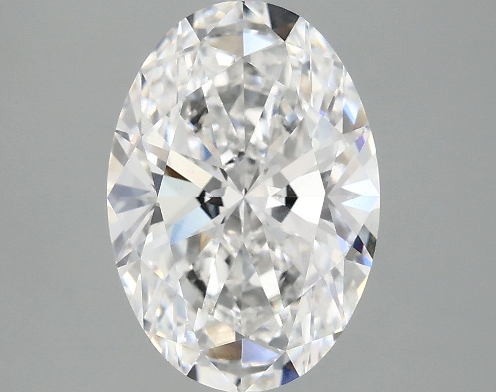 3.03 ct. oval Lab Grown Diamond front image
