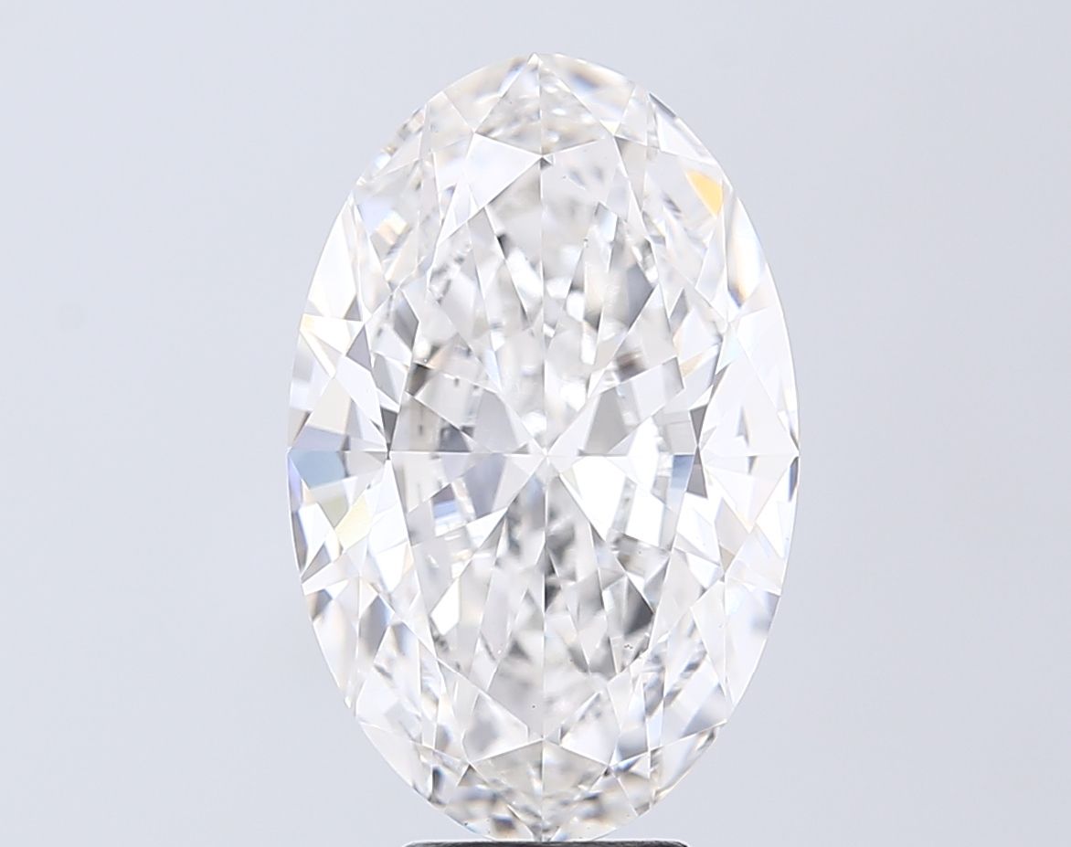 6.01 ct. oval Lab Grown Diamond front image
