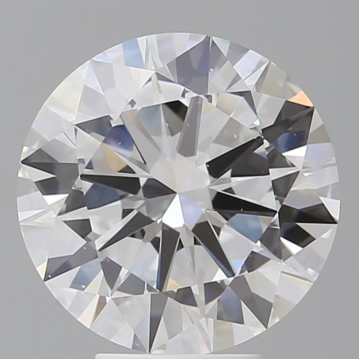 5.54 ct. round Lab Grown Diamond front image
