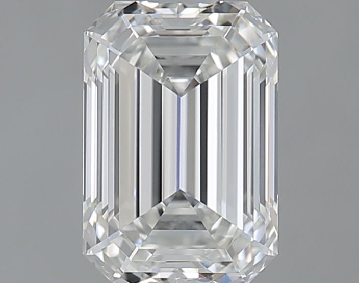 Diamant Émeraude 1.00 ct - Couleur G - Pureté IF