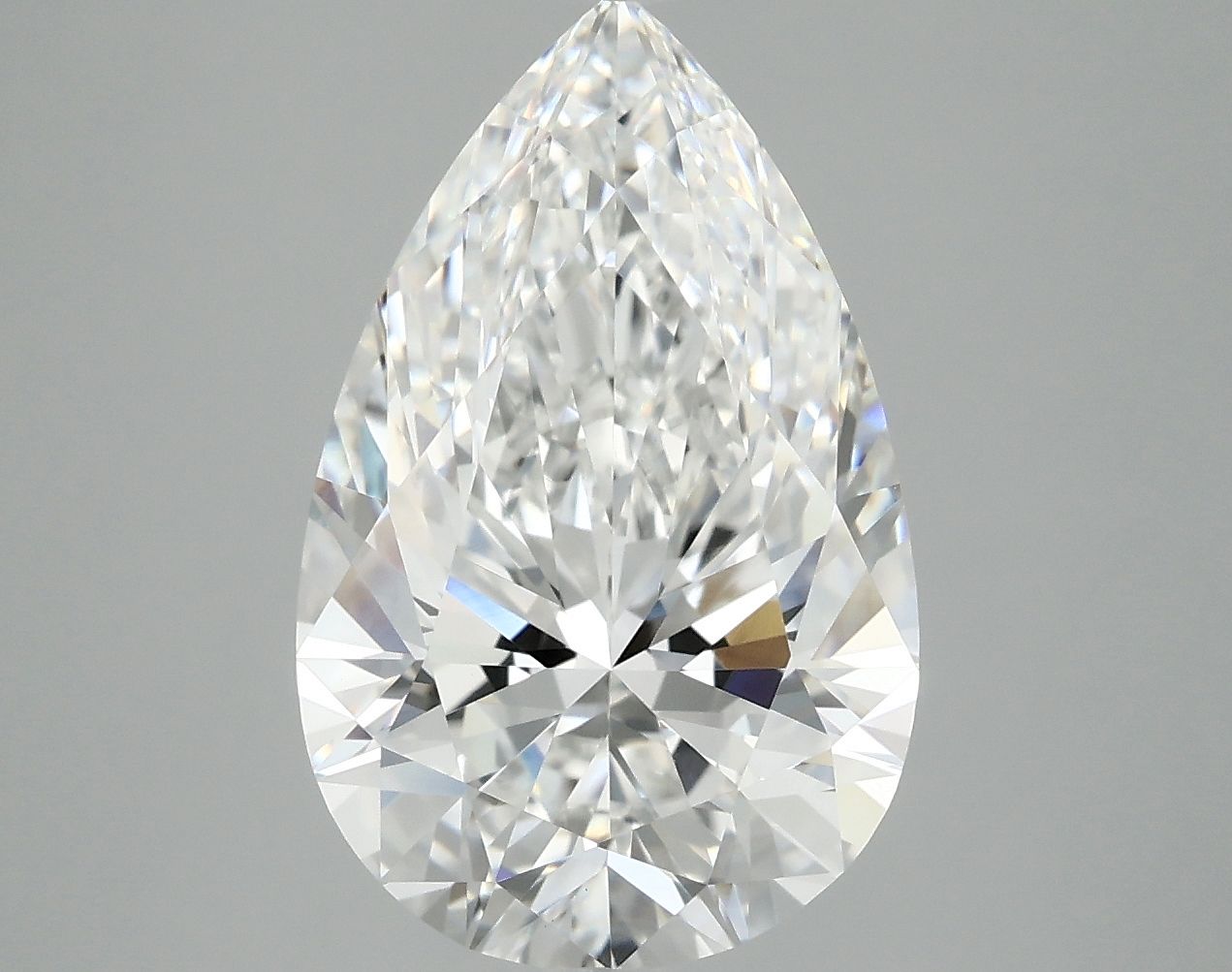 5.07 ct. pear Lab Grown Diamond front image