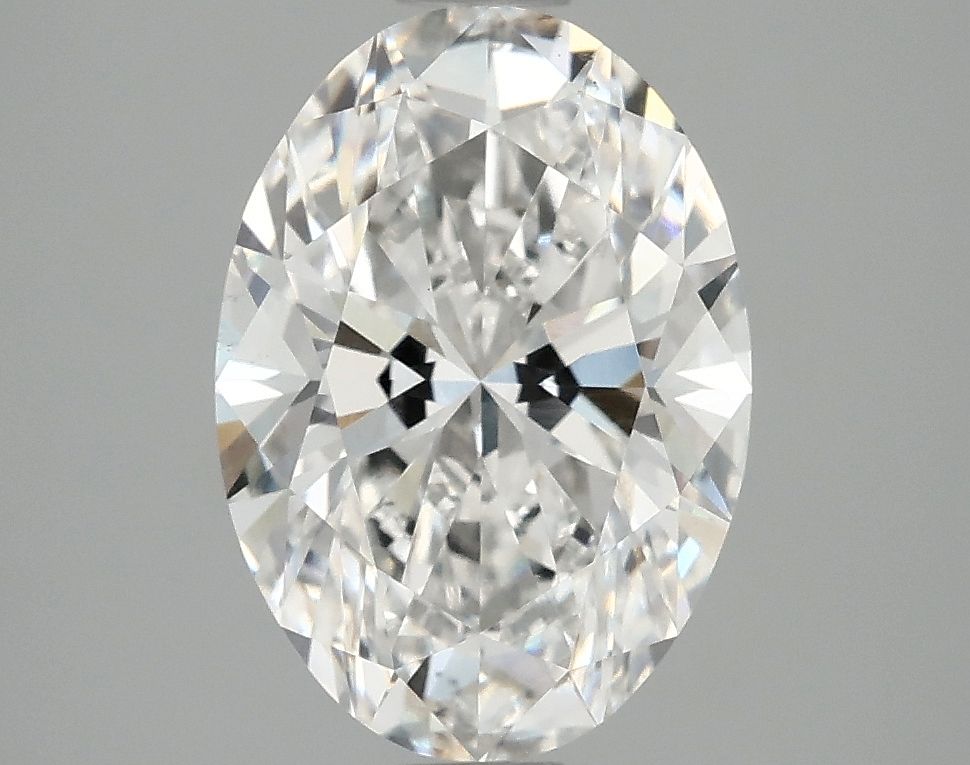 3.07 ct. oval Lab Grown Diamond front image