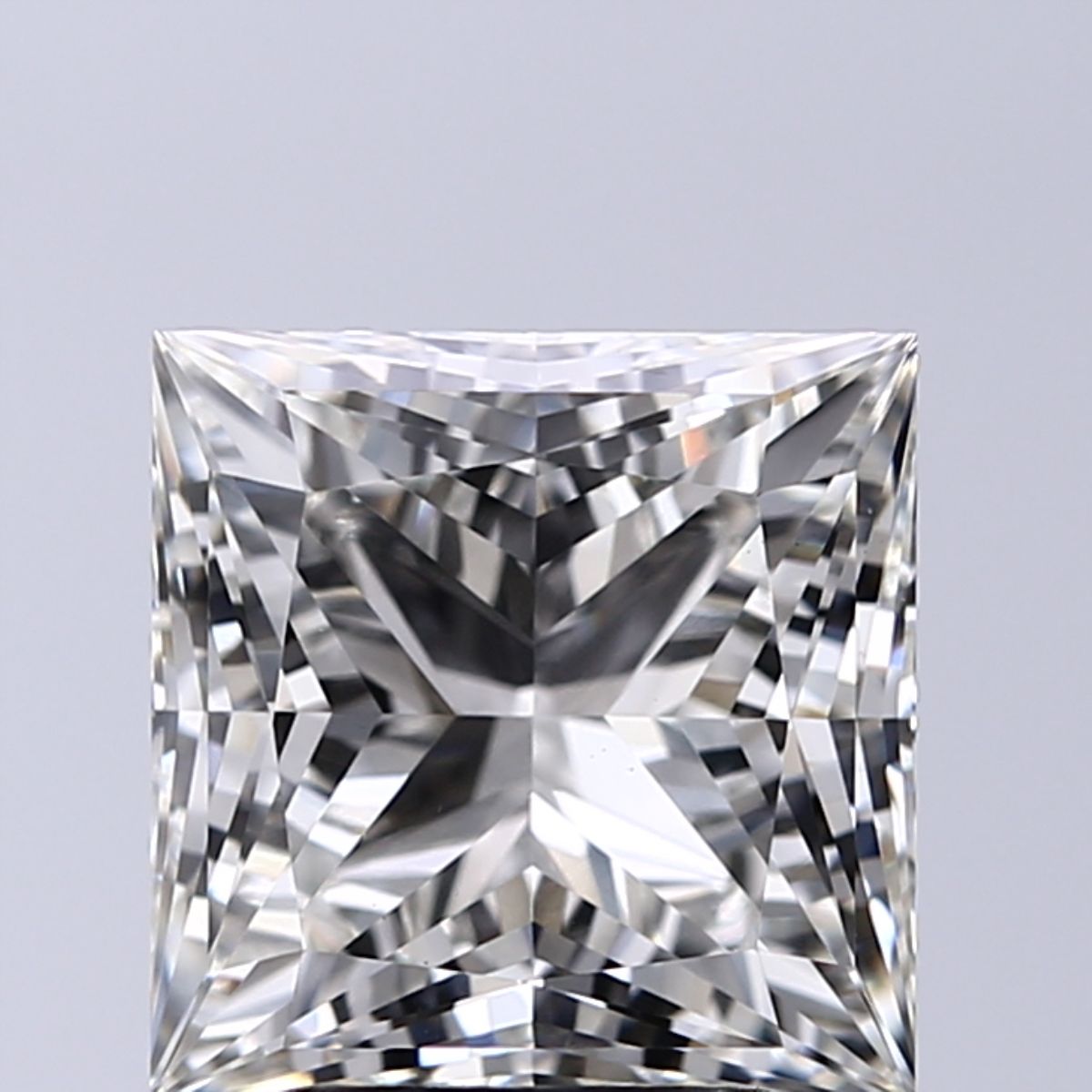 3.34 ct. princess Lab Grown Diamond front image