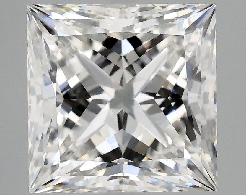 4.20 ct. princess Lab Grown Diamond front image