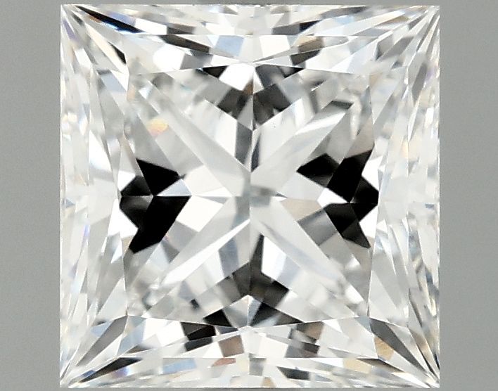 2.10 ct. princess Lab Grown Diamond front image