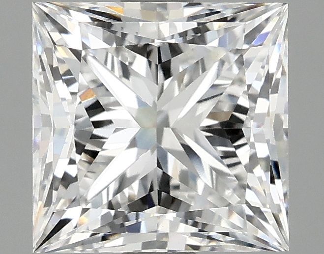 2.07 ct. princess Lab Grown Diamond front image