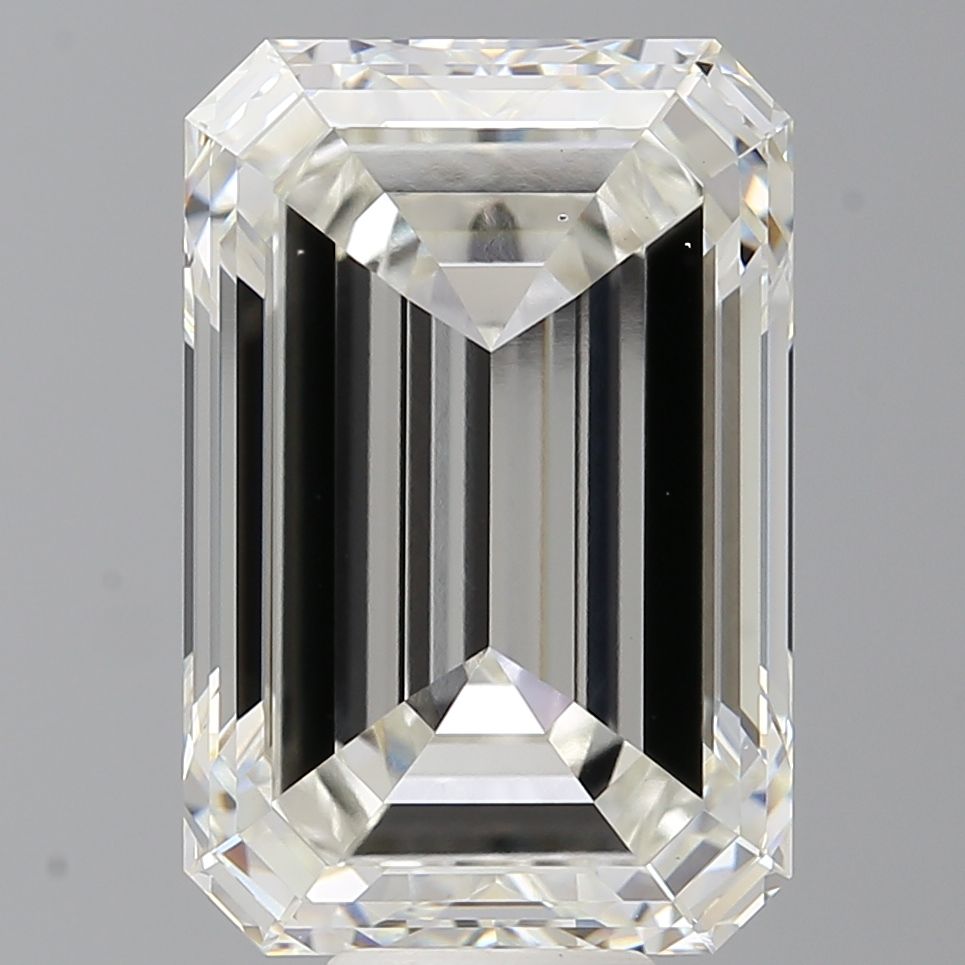 12.53 ct. emerald Lab Grown Diamond front image