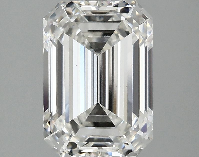 2.57 ct. emerald Lab Grown Diamond front image