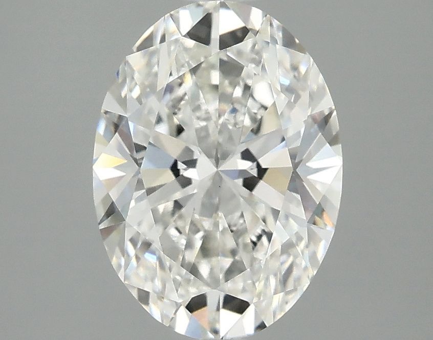 2.10 ct. oval Lab Grown Diamond front image