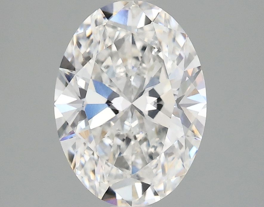 2.10 ct. oval Lab Grown Diamond front image