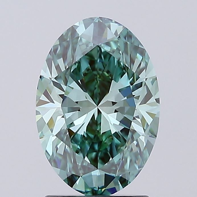 2.01 ct. oval Lab Grown Diamond front image