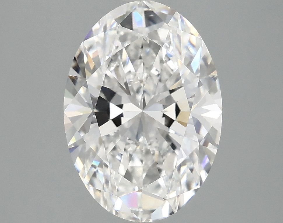 2.92 ct. oval Lab Grown Diamond front image