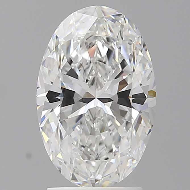 2.56 ct. oval Lab Grown Diamond front image