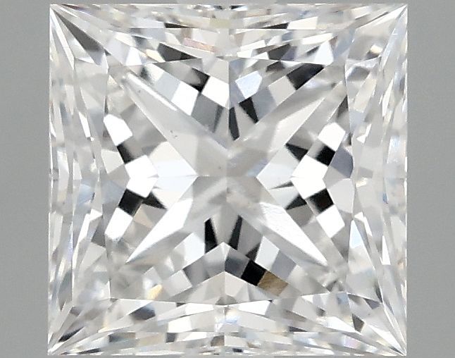 2.07 ct. princess Lab Grown Diamond front image