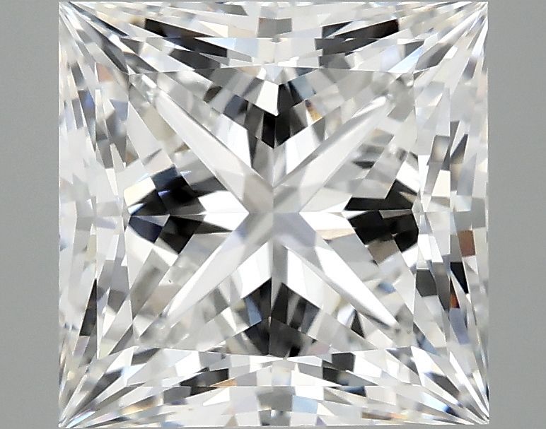 4.68 ct. princess Lab Grown Diamond front image