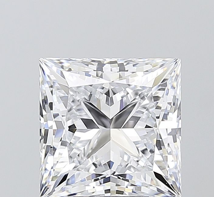 3.22 ct. princess Lab Grown Diamond front image