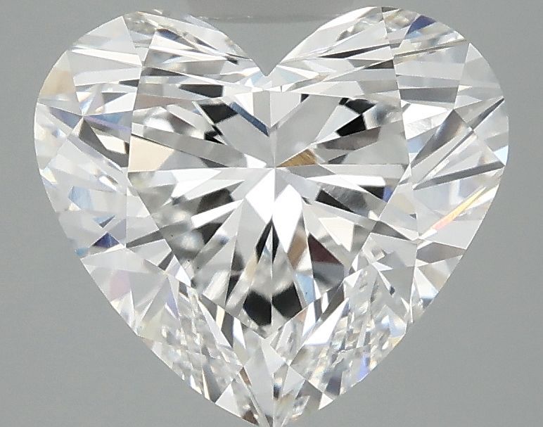 3.06 carat e VS2 EX Cut IGI heart diamond