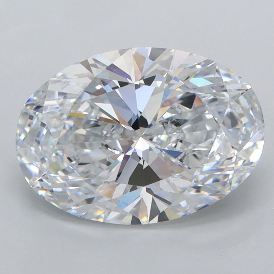 2.77 ct. oval Lab Grown Diamond front image