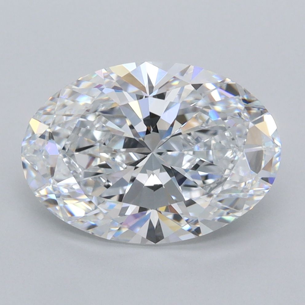 2.75 ct. oval Lab Grown Diamond front image