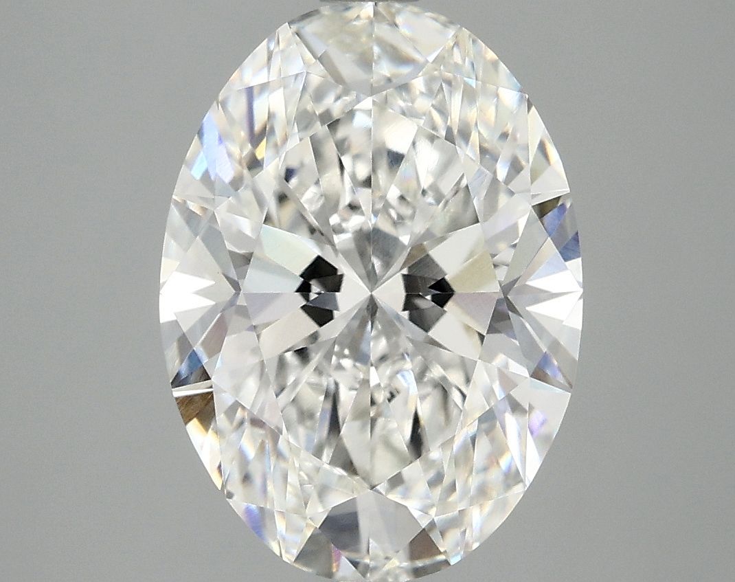 3.96 ct. oval Lab Grown Diamond front image