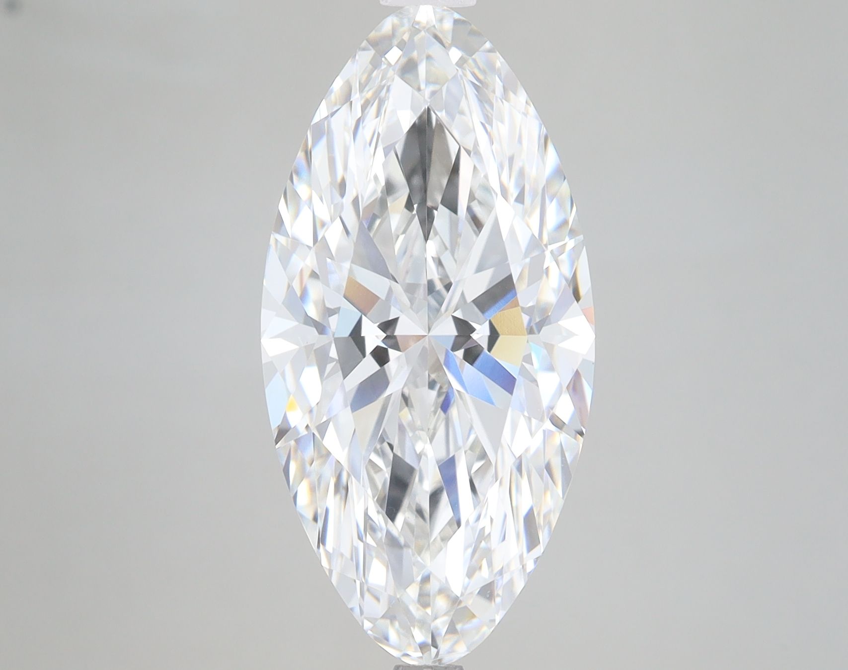 6.10 ct. oval Lab Grown Diamond front image