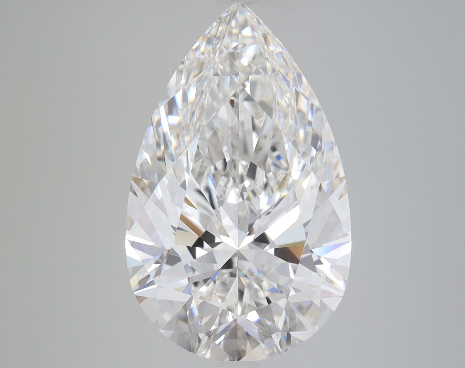 6.56 ct. pear Lab Grown Diamond front image