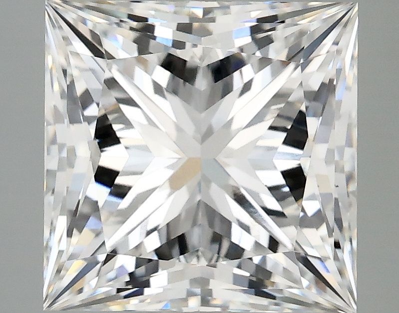 4.93 ct. princess Lab Grown Diamond front image
