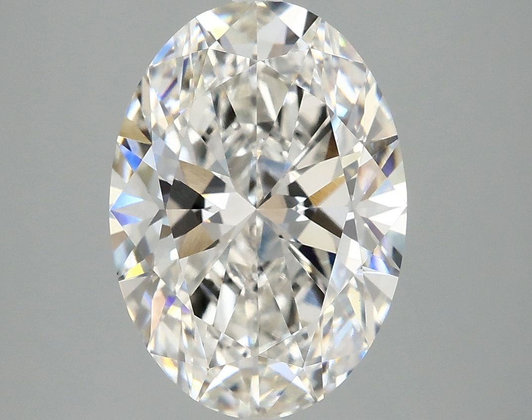 3.90 ct. oval Lab Grown Diamond front image