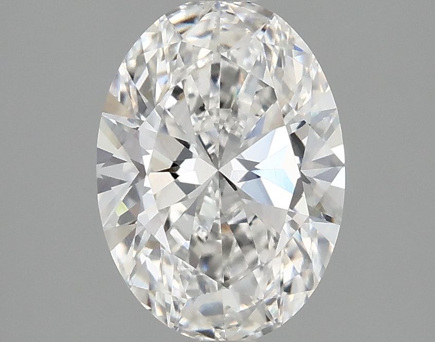 2.01 ct. oval Lab Grown Diamond front image