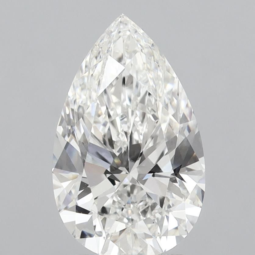 3.08 ct. pear Lab Grown Diamond front image