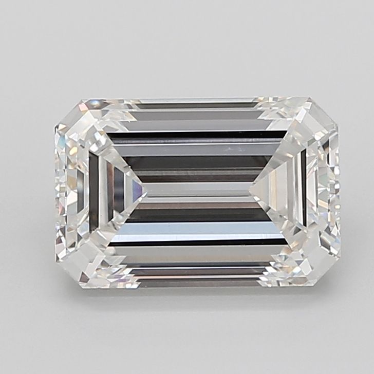 7.01 ct. emerald Lab Grown Diamond front image