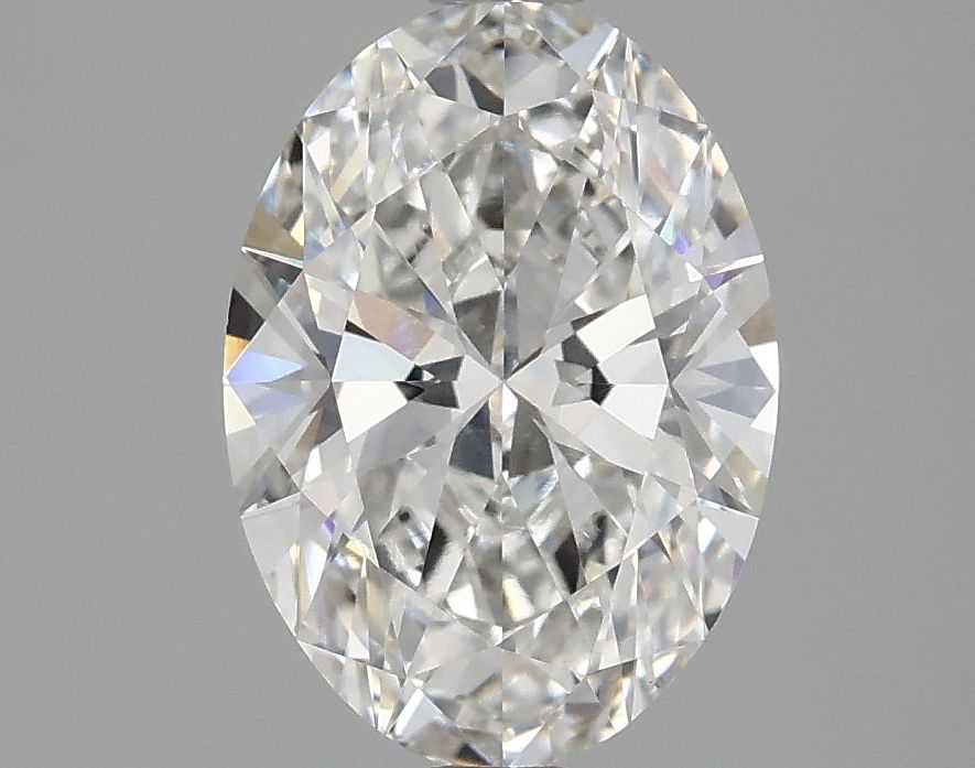 2.07 ct. oval Lab Grown Diamond front image