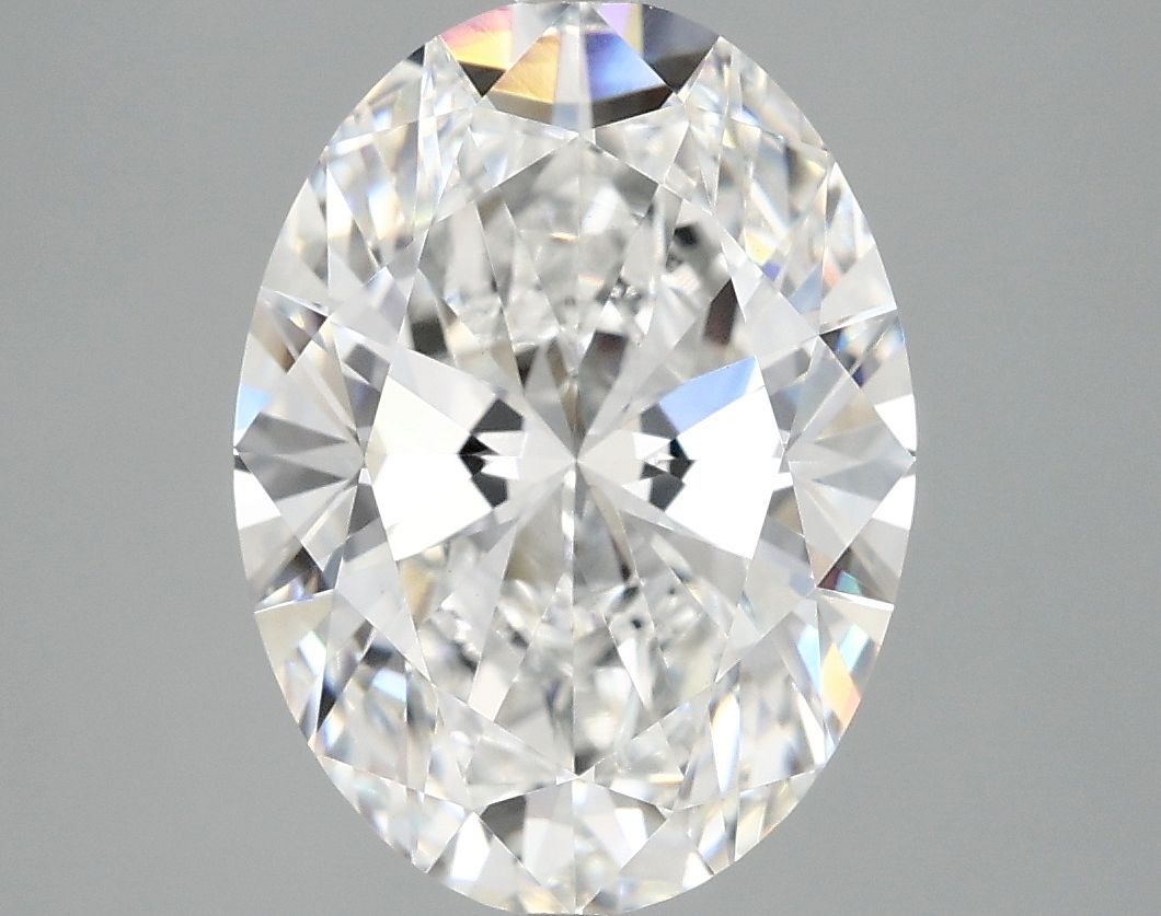 4.06 ct. oval Lab Grown Diamond front image