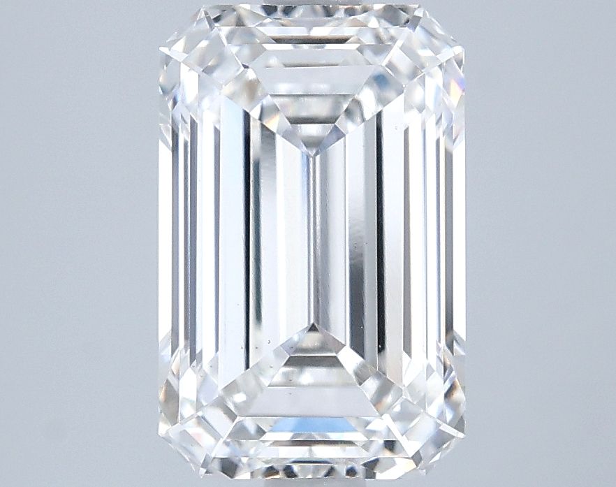 3.12 ct. emerald Lab Grown Diamond front image