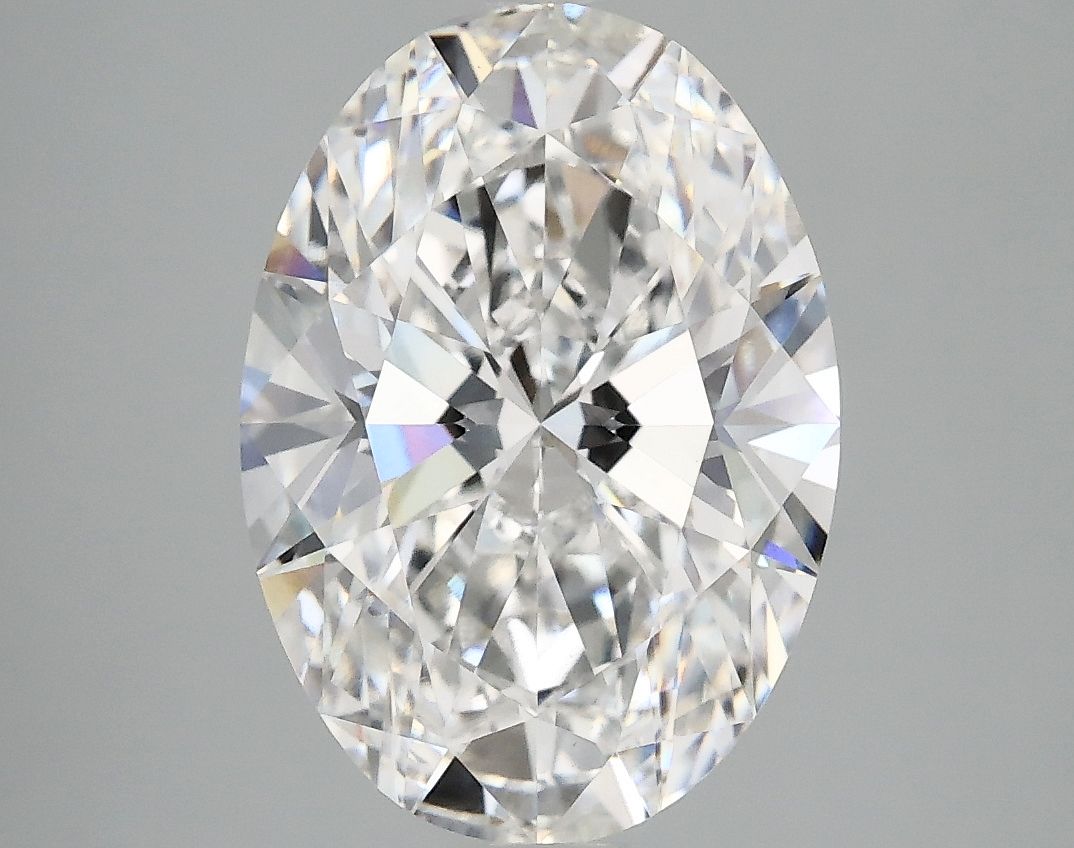 3.87 ct. oval Lab Grown Diamond front image