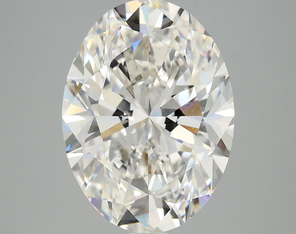 4.11 ct. oval Lab Grown Diamond front image